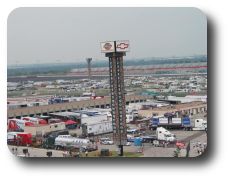  Scoring tower at lap 18