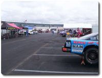  A view of the ROMCO Pits.  The white shade on the right is ours.