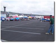  Another view of the ROMCO pits.  The ROMCO cars are pitted in the turn one infield area.