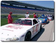  Lined up on Pit Road for the race.